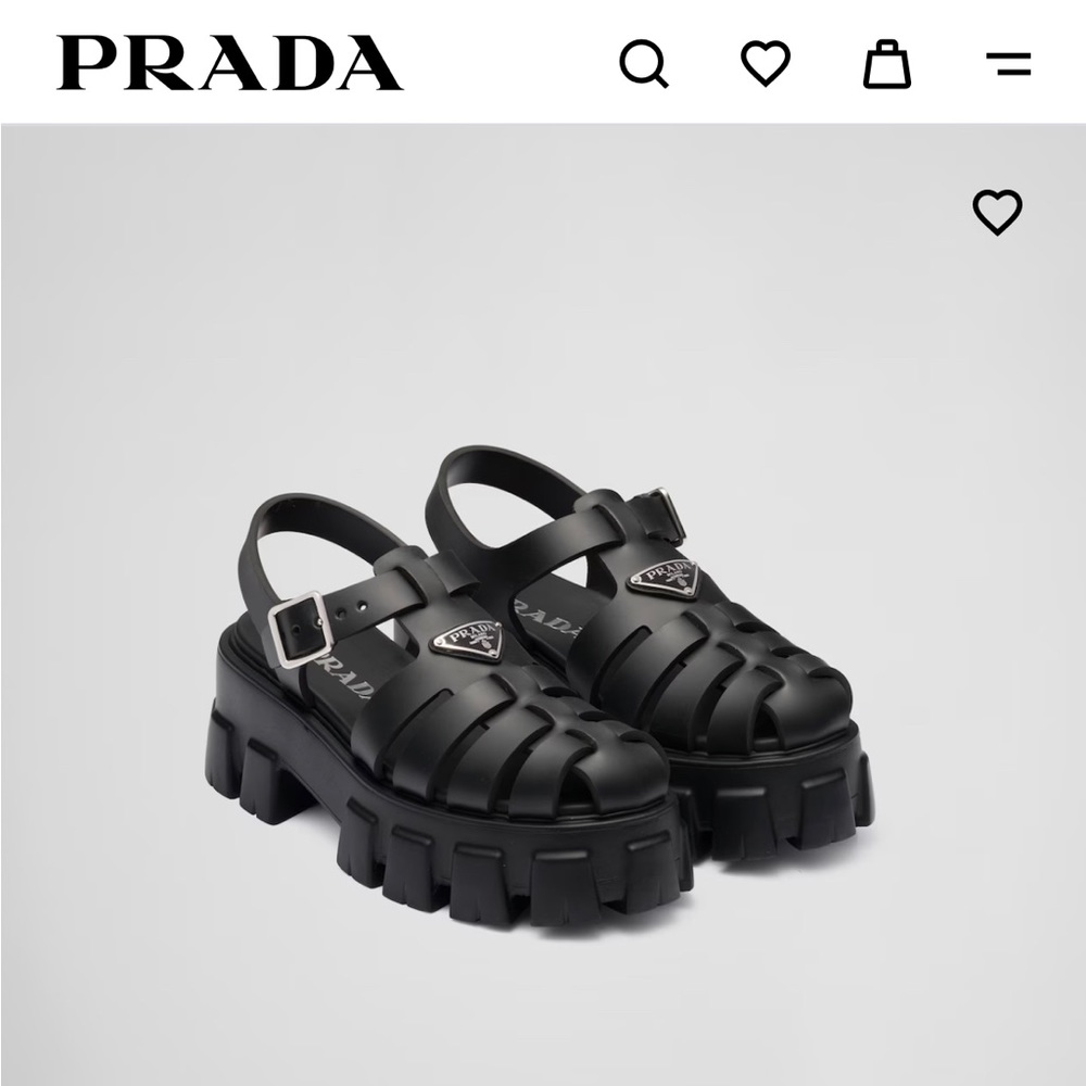 Prada Fisherman Sandals